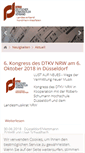 Mobile Screenshot of dtkv-nrw.de
